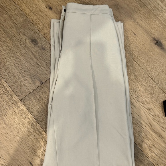 Beige dress pants- tailored. Size S tailored to xs- Zara straight leg - Picture 2 of 2